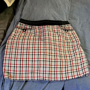 Plaid skirt